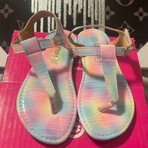 Kensie Girl Toddler Size 10 Girl Sandals NWOT